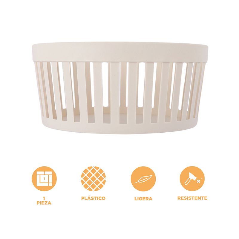 Organizador-De-Escritorio-MINISO-Tipo-Cesta-Redonda-Pl-stico-Beige-3-24931