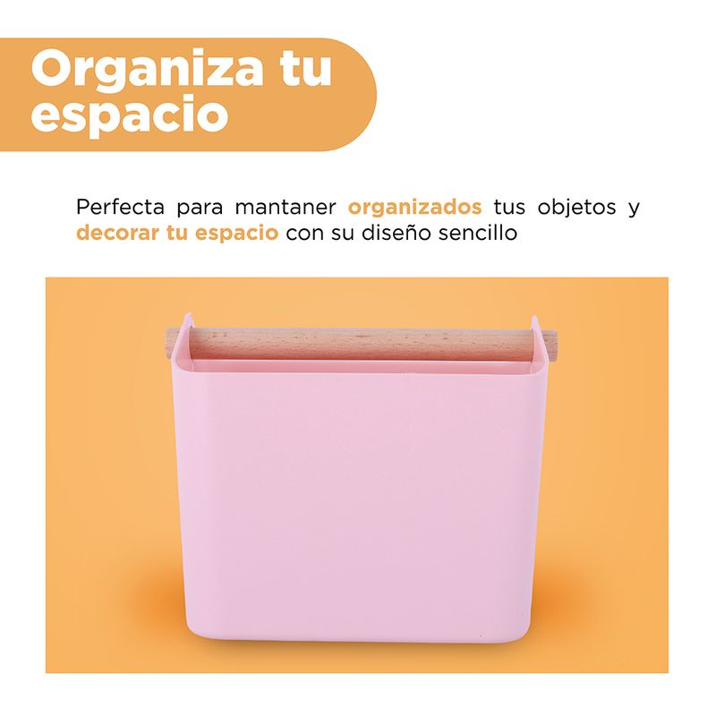 Organizador-De-Escritorio-Doble-Secci-n-MINISO-Pl-stico-Rosa-4-24939