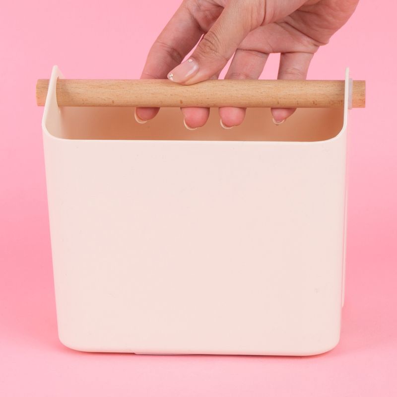 Organizador-De-Escritorio-Doble-Secci-n-MINISO-Pl-stico-Beige-2-24940