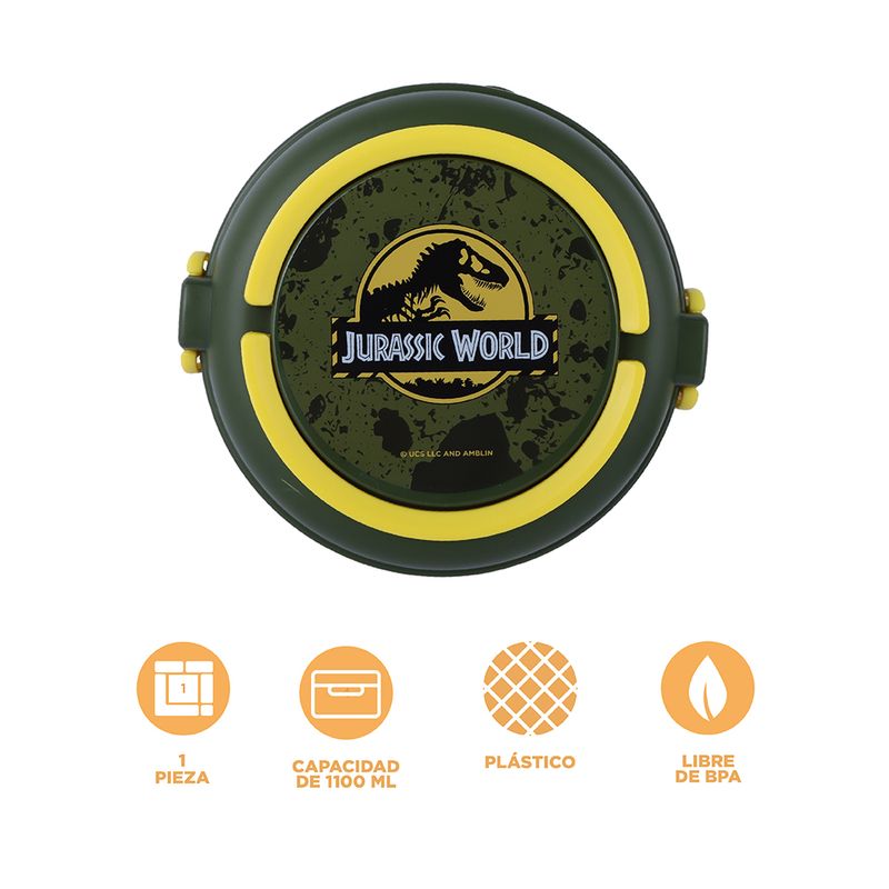Contenedor-De-Alimentos-Doble-Nivel-Jurassic-World-Pl-stico-Verde-1100-ml-3-24944