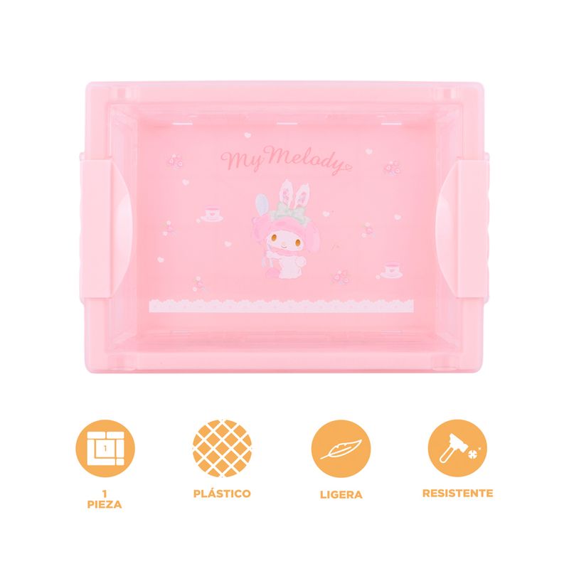 Caja-De-Almacenamiento-SANRIO-My-Melody-Plegable-Sint-tica-Rosa-4-24968