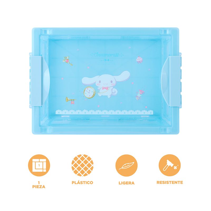 Caja-De-Almacenamiento-SANRIO-Cinnamoroll-Plegable-Sint-tica-Azul-3-24970