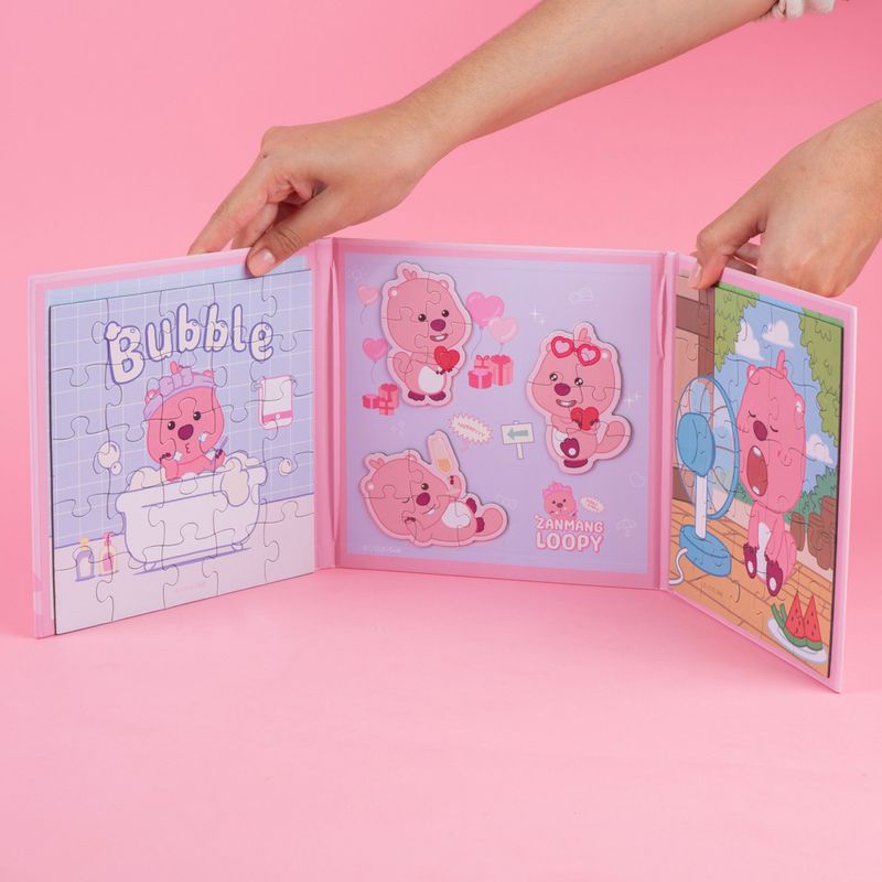 Libro-De-Rompecabezas-Magn-tico-LOOPY-Zanmang-Loopy-65-Piezas-2-24991