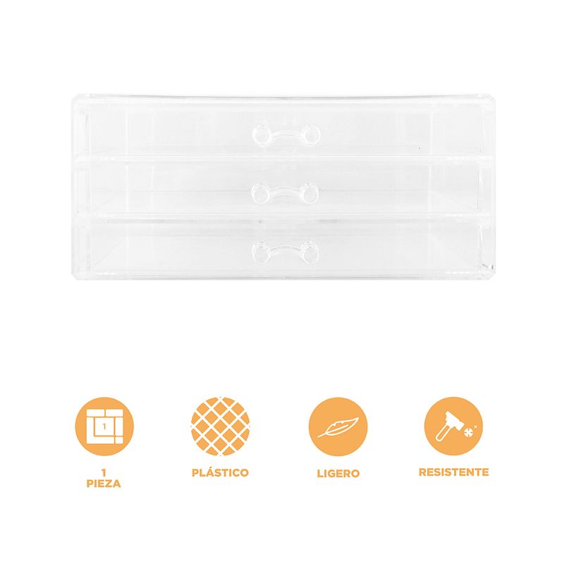 Organizador-De-Escritorio-Con-Cajones-MINISO-Pl-stico-Transparente-3-25059