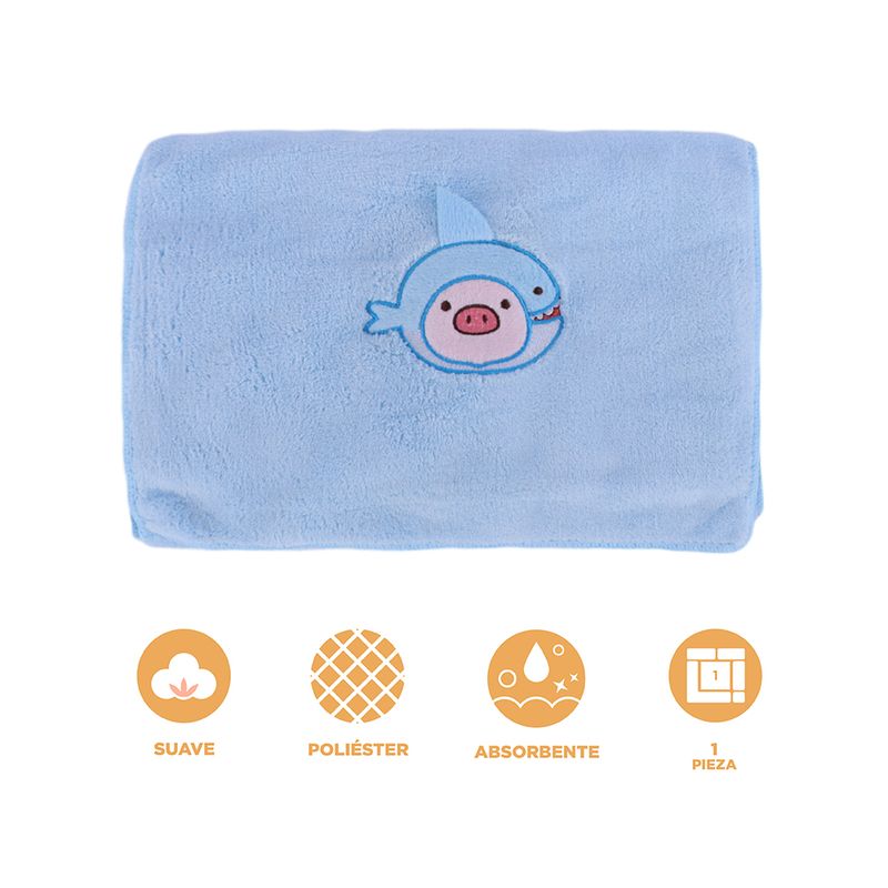 Toalla-Para-Manos-MINI-FAMILY-84-Poli-ster-18-Poliamida-Azul-4-25065