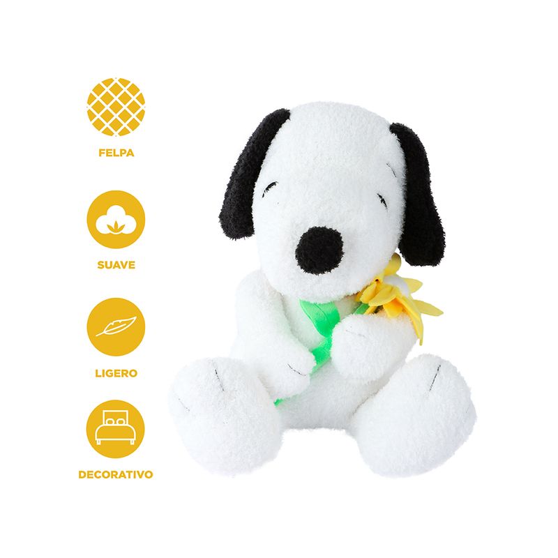 Peluche-SNOOPY-Girasol-Felpa-Blanco-3-25087