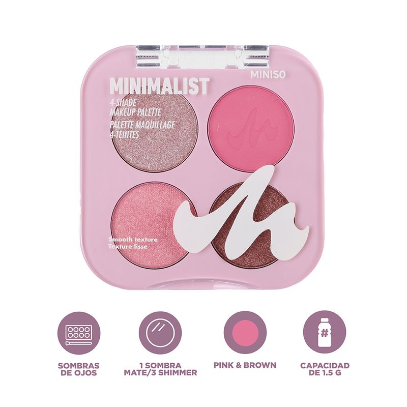 Paleta-De-Sombras-Para-Ojos-Miniso-Minimalist-Pink-Brown-1-5-gr-3-26542