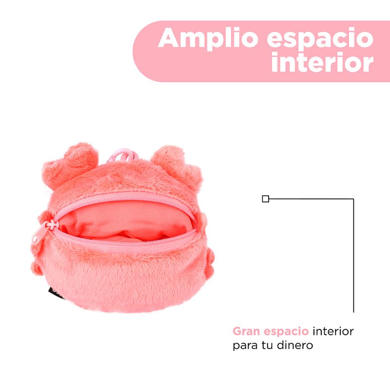 Monedero-MINI-FAMILY-Cerdita-Gigi-Disfrazada-De-Cangrejo-100-Poli-ster-4-25120