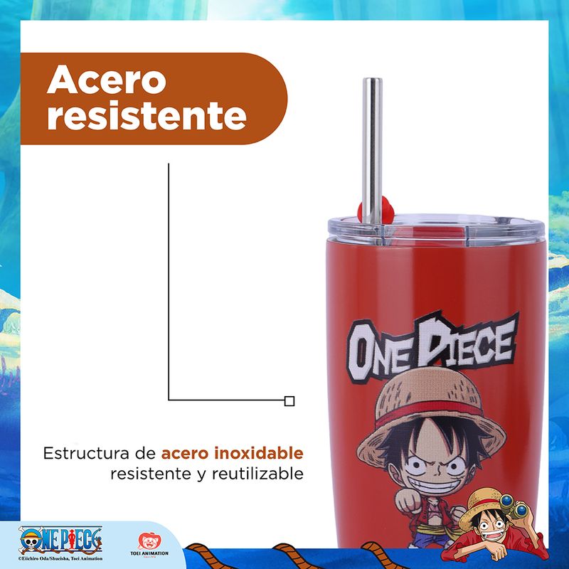 Vaso-Con-Tapa-Y-Popote-One-Piece-Monkey-D-Luffy-T-rmico-Acero-Inoxidable-Rojo-530-ml-6-25405