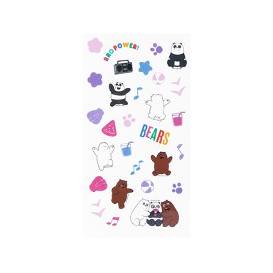 Plantilla De Stickers WBB Multicolor 29 Piezas