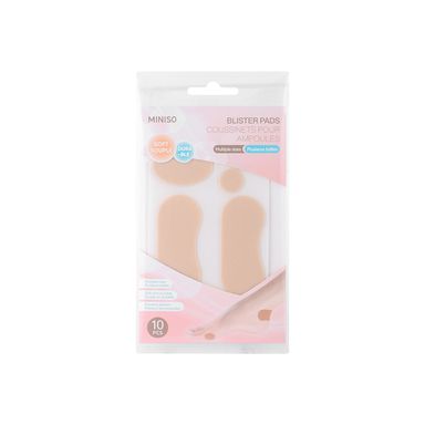 Set Almohadillas Protectoras Para Pies Miniso MINISO Poliéster Beige 10 Piezas