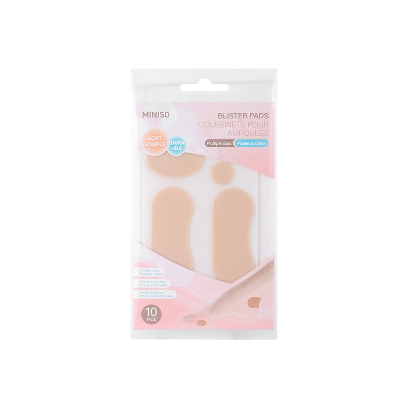 Set-Almohadillas-Protectoras-Para-Pies-Miniso-MINISO-Poli-ster-Beige-10-Piezas-1-24398