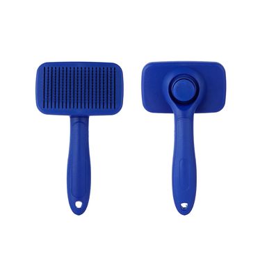 Cepillo Para Mascotas MINISO Removedor De Pelos Sintético Azul