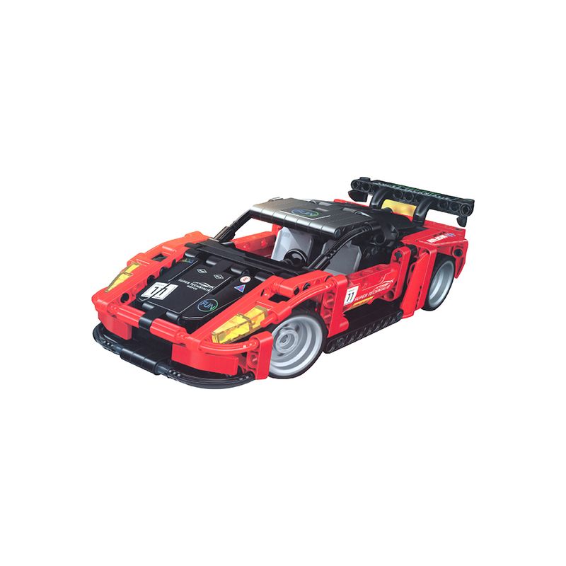 Bloques-De-Construcci-n-Miniso-MINISO-Auto-De-Carreras-Rojo-338-Piezas-1-24574