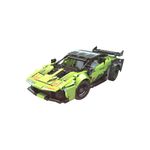 Bloques-De-Construcci-n-Miniso-MINISO-Auto-De-Carreras-Verde-533-Piezas-1-24578