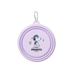 Taz-n-Port-til-Para-Mascotas-Snoopy-Plegable-Silicona-Lila-1-24595