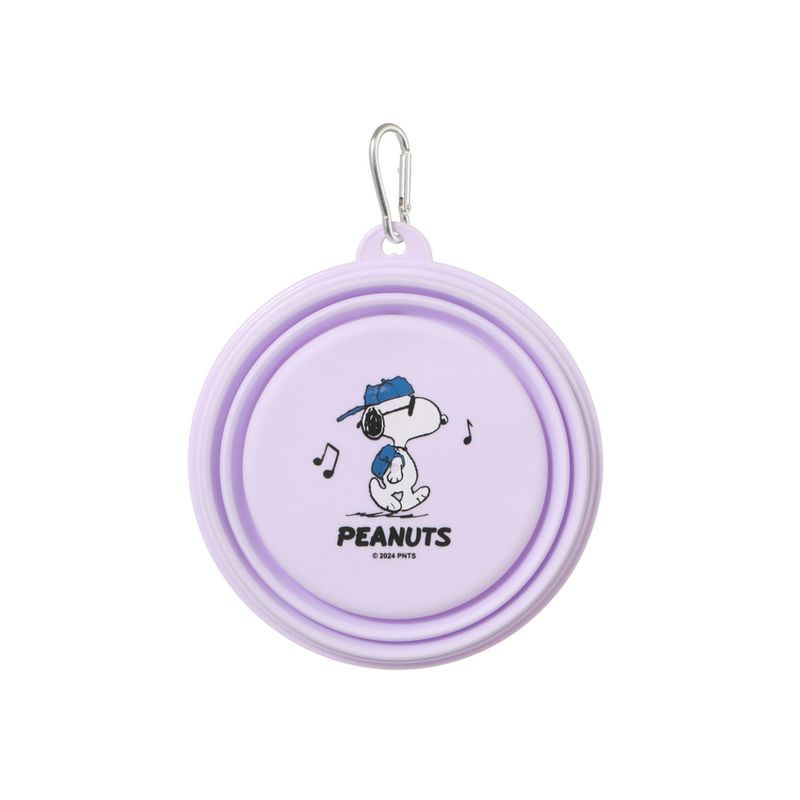 Taz-n-Port-til-Para-Mascotas-Snoopy-Plegable-Silicona-Lila-1-24595