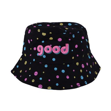 Sombrero De Copa MINISO Dots Textil Negro