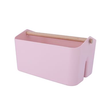 Organizador De Escritorio MINISO Con División Plástico Rosa