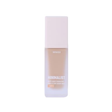 Base De Maquillaje Liquida Miniso Minimalist Tono 107 30 gr