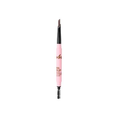 Lápiz Delineador Para Cejas Con Cepillo Miniso Minimalist Medium Brown 03 0.16 gr Punta Angular