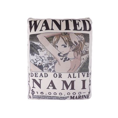 Cojín Decorativo One Piece Nami 100% Poliéster Beige