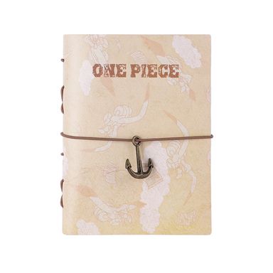 Libreta One Piece Beige 10.5x15.3 cm Blancas 80 Hojas