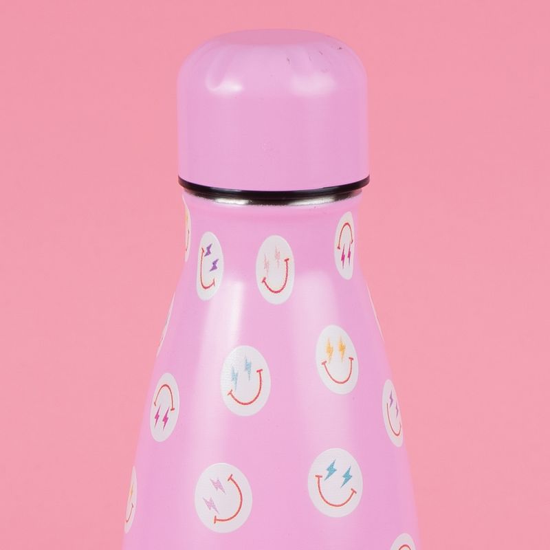 Termo-Con-Tapa-Enroscable-Miniso-MINISO-Estampado-De-Caritas-Acero-Inoxidable-Rosa-500-ml-3-24499