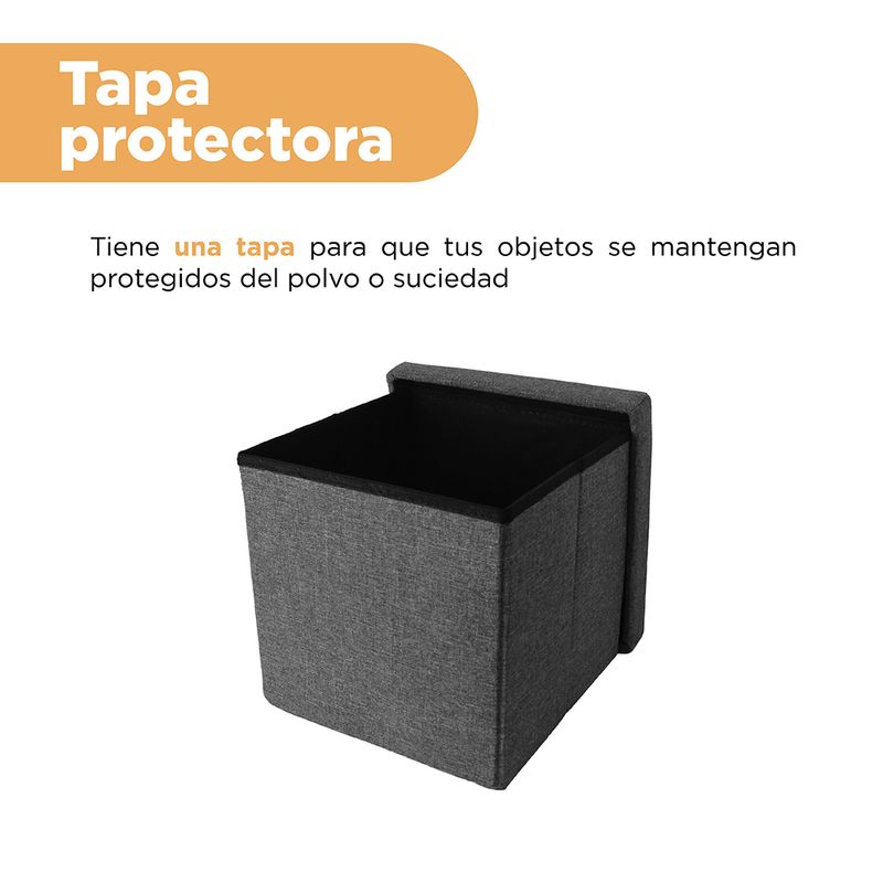 Organizador-Plegable-Tipo-Taburete-100-Poli-ster-Gris-30x30x30-cm-5-28763