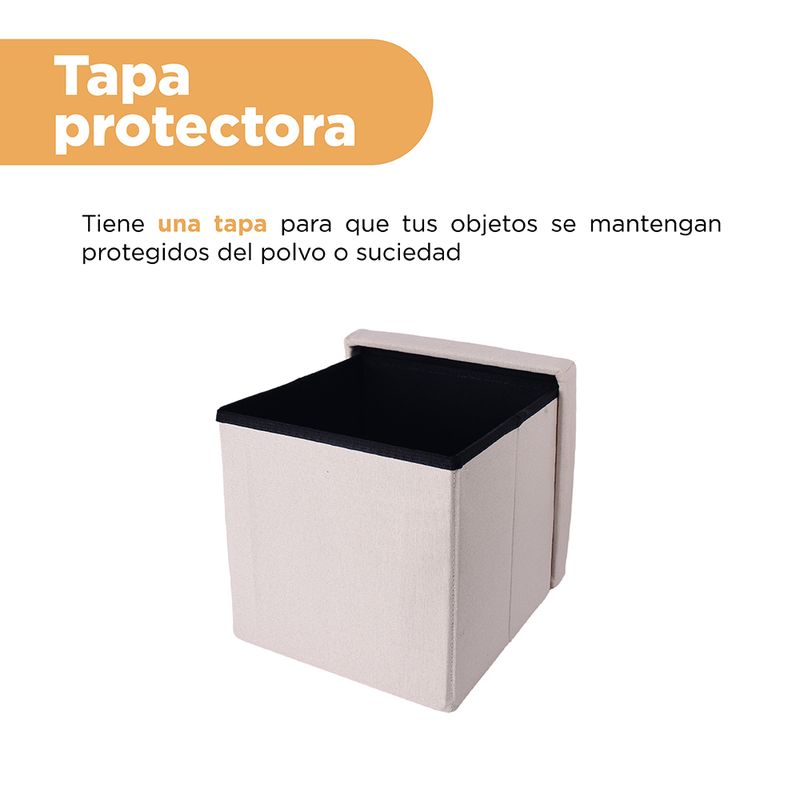 Organizador-Plegable-Tipo-Taburete-100-Poli-ster-Beige-30x30x30-cm-5-28765
