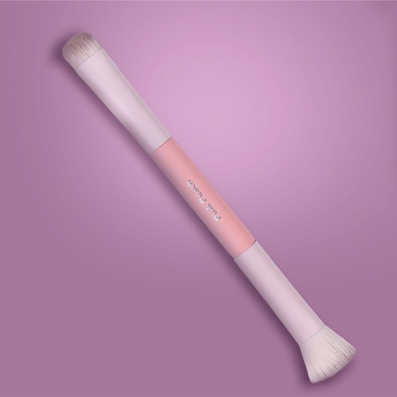 Brocha-De-Maquillaje-Para-Rubor-y-Corrector-Doble-Cabeza-Sint-tica-17-5-cm-2-28773