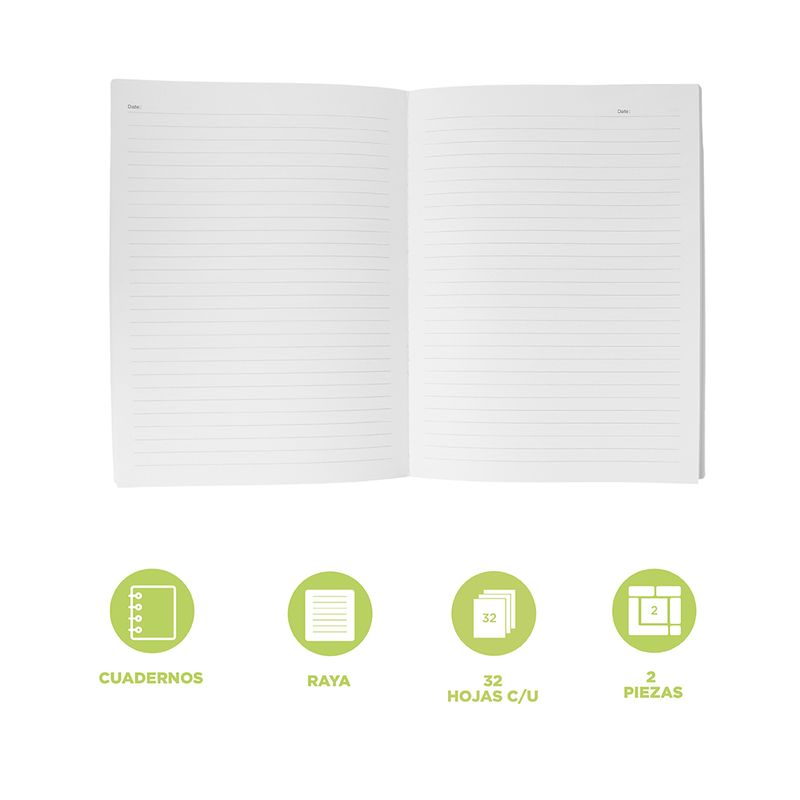 Set-Libretas-Pasta-Suave-Rosas-21x14-2-cm-19x25-cm-32-Hojas-Rayas-2-Piezas-3-28778