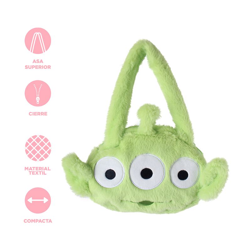 Bolso-De-Hombro-Disney-Al-en-Toy-Story-100-Poli-ster-Verde-23x5x20-cm-3-28780