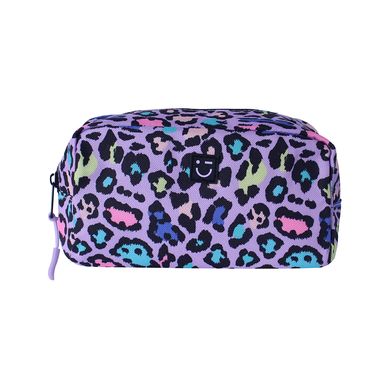 Cosmetiquera Tipo Animal Print 100% Poliéster Lila 20x12x10 cm