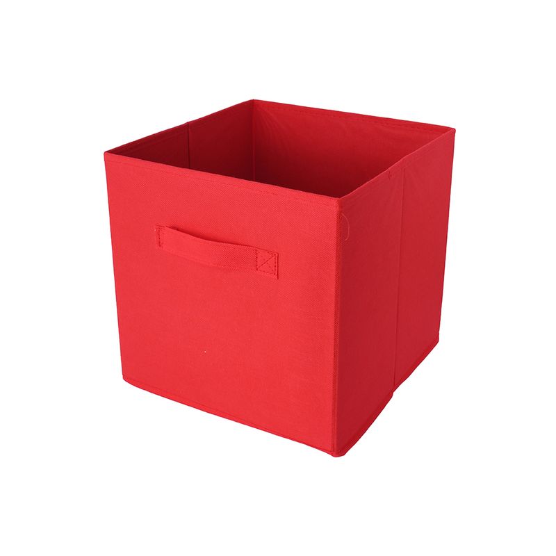 Organizador-Plegable-Textil-Rojo-27x27x27-cm-1-28758