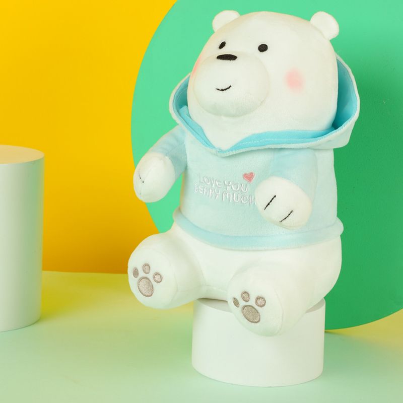 Peluche-We-Bare-Bears-Polar-Con-Capucha-Y-Su-ter-23-8X17-4X16-1CM-2-5805