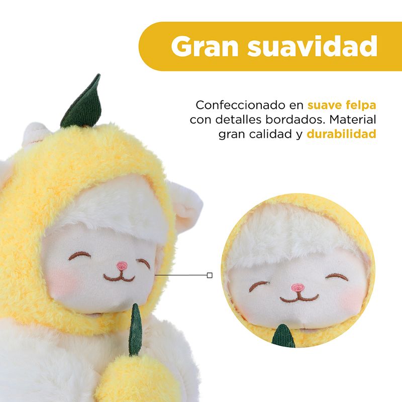 Peluche-Miniso-Miniso-Con-Capucha-De-Lim-n-Felpa-Blanco-4-22040