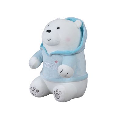 Peluche We Bare Bears Polar Con Capucha Y Suéter 23.8X17.4X16.1CM