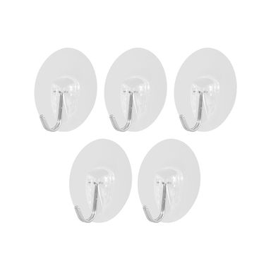 Set De Ganchos Adhesivos 5 Piezas