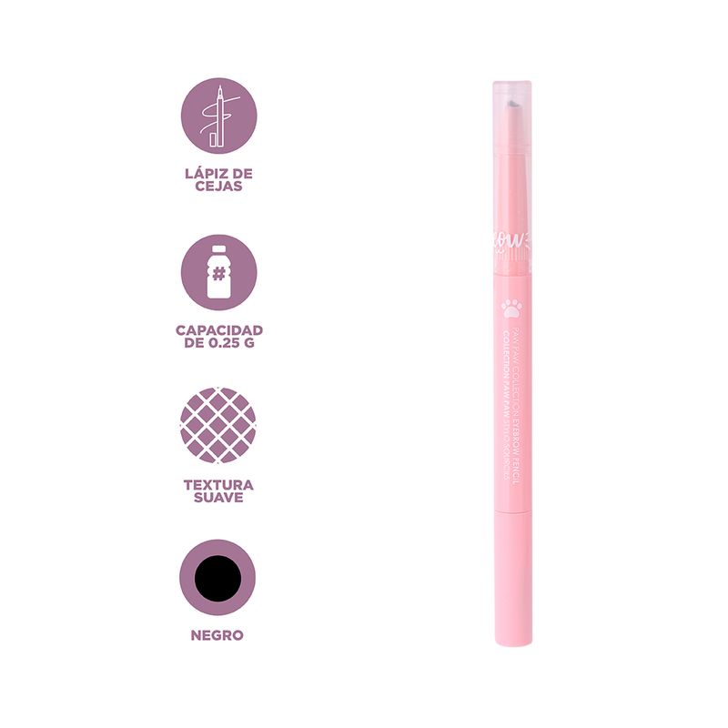 L-piz-Delineador-Para-Cejas-Con-Cepillo-Cat-Paw-Negro-0-25-gr-3-24207