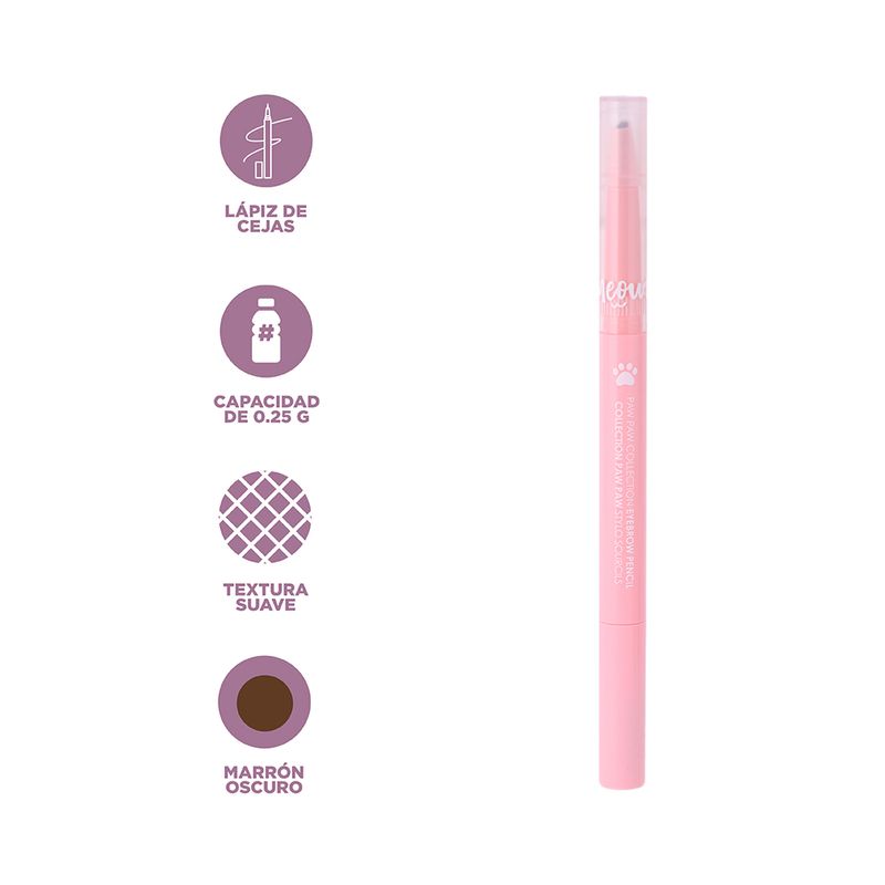 L-piz-Delineador-Para-Cejas-Con-Cepillo-Cat-Paw-Marr-n-Oscuro-0-25-gr-3-24208