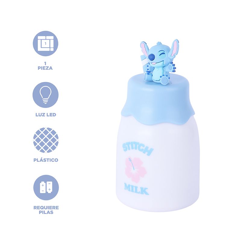 L-mpara-De-Noche-Disney-Stitch-Dise-o-Tipo-Vaso-De-Leche-Sint-tica-Azul-3-23702