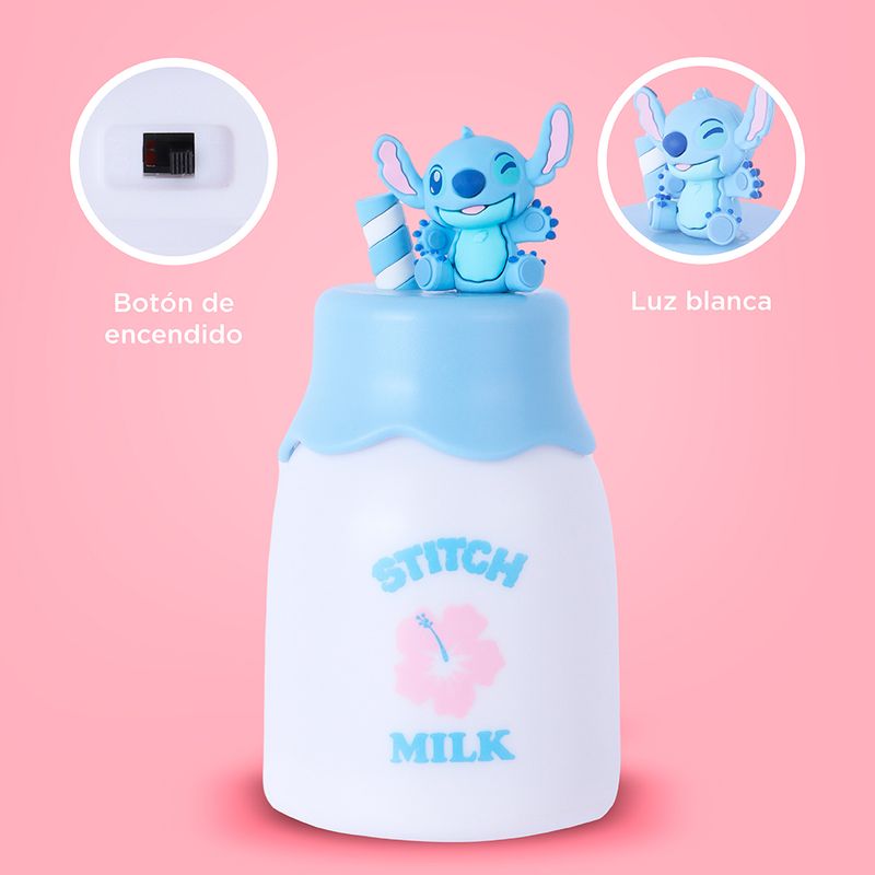 L-mpara-De-Noche-Disney-Stitch-Dise-o-Tipo-Vaso-De-Leche-Sint-tica-Azul-5-23702