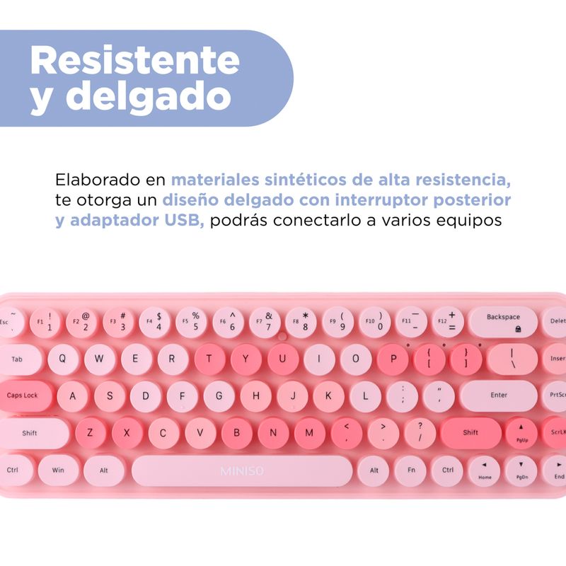 Teclado-Inal-mbrico-Sint-tico-Rosa-31-7x10-9x3-5-cm-5-28339