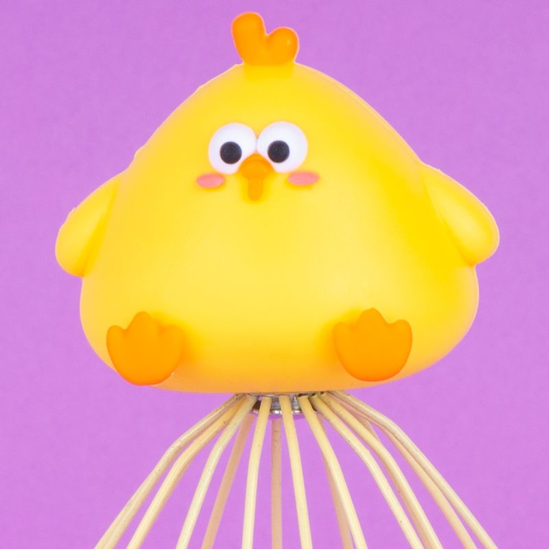 Masajeador-Para-Cabeza-MINISO-Pollito-Acero-Inoxidable-Amarillo-4-23999