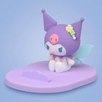 Soporte-Para-Celular-De-Escritorio-Sanrio-Kuromi-Silicona-Morado-2-23751