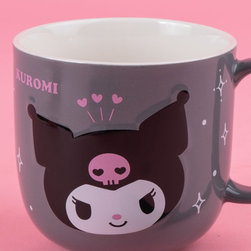 Taza-Con-Cuchara-Sanrio-Kuromi-Cer-mica-Negra-450-ml-3-23875