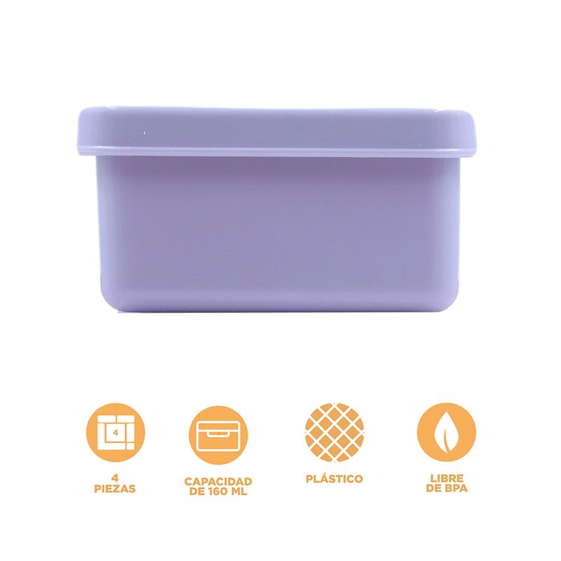 Set-Mini-Contenedores-De-Alimentos-Miniso-Pl-stico-Multicolor-160-ml-4-Piezas-3-25285