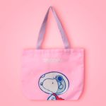 Bolsa-De-Compras-Snoopy-Explorador-Del-Espacio-100-Poli-ster-Rosa-2-24313