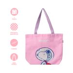 Bolsa-De-Compras-Snoopy-Explorador-Del-Espacio-100-Poli-ster-Rosa-3-24313